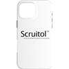 Sarcastic Life Co. Custodia per iPhone 16 Pro Max Don't Care Drug Scuitol Divertente Sarcastico Screw It All
