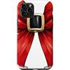 Candy Lovers and Sweets Xmas Christmas S Custodia per iPhone 11 Pro Cintura di Babbo Natale come fiocco Coquette Natale Natale fiocco rosso