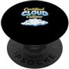 Cloud Watching Hobby For A Nephophile Cloud Critica certificata Divertente Cloud Guardare Per Nephophile PopSockets PopGrip Adesivo