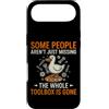 Engineer Humorous Toolbox Gone Tech Custodia per iPhone Air Sarcastico divertente dire che alcune persone sono solo scomparse