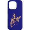 Progressive Music Club Custodia per iPhone 15 Pro Divertente Alexandria Ocasio Cortez Basso Chitarra Politica Parodia