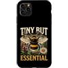 Pollinator Bee Garden Nature Custodia per iPhone 11 Pro Max Giardino impollinatore piccolo ma essenziale delle api
