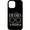 Optical Optometry Eye Care Designs Custodia per iPhone 12 Pro Max Ottico Mi piacciono le cornici e forse 3 Persone Occhiali