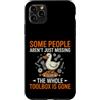 Engineer Humorous Toolbox Gone Tech Custodia per iPhone 11 Pro Max Sarcastico divertente dire che alcune persone sono solo scomparse