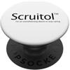 Sarcastic Life Co. Don't Care Drug Scuitol Divertente Sarcastico Screw It All PopSockets PopGrip Adesivo