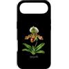 The Botany Bureau Custodia per iPhone Air Illustrazione della pianta dell'orchidea pantofola della signora Paphiopedilum