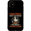 Engineer Humorous Toolbox Gone Tech Custodia per iPhone 11 Sarcastico divertente dire che alcune persone sono solo scomparse