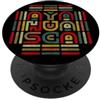 Ayahuasca Shaman Sciamano dell'Ayahuasca - Medicina delle piante del Perù, Brasile Foresta pluviale PopSockets PopGrip Adesivo