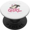 sack toss bean bag toss playing Cornhole I Know I throw Like A Girl Try To Keep Up Funny Cornhole PopSockets PopGrip Adesivo