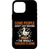 Engineer Humorous Toolbox Gone Tech Custodia per iPhone 16 Pro Max Sarcastico divertente dire che alcune persone sono solo scomparse