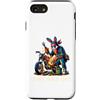 Bunny Meccanico Estetica Officina Moto U Custodia per iPhone SE (2020) / 7/8 La Mia Moto È A Posto Scena Comica Di Centauro
