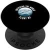 Cloud Watching Hobby For A Nephophile Guardare il mondo fluttuare da una nuvola divertente guardando i nephophiles PopSockets PopGrip Adesivo