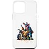 Bunny Meccanico Estetica Officina Moto U Custodia per iPhone 12 Pro Max La Mia Moto È A Posto Scena Comica Di Centauro
