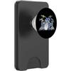 Jeff Hobrath divertente, batteristi, batteria, set, cartone animato, illustrazione PopSockets PopWallet per MagSafe