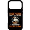 Engineer Humorous Toolbox Gone Tech Custodia per iPhone 17 Pro Sarcastico divertente dire che alcune persone sono solo scomparse
