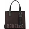 REBELLE BORSA A MANO DONNA - REBELLE MARRONE - REB0083-T0001