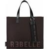 REBELLE BORSA A MANO DONNA - REBELLE MARRONE - REB0082-T0001