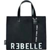 REBELLE BORSA A MANO DONNA - REBELLE NERO - REB0082-T0001