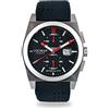 Locman Italy, orologio da uomo, design Stealth, con cronografo, colore nero, numero di riferimento 202