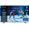 TCL 85P8K TV QLED, SMART TV, 85 ", Processore AiPQ Pro, Black, Classe F