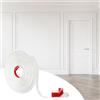 Generisch LUBEWISE - Listello decorativo flessibile autoadesivo per soffitto, bianco, in TPE, listello decorativo, triangolare, per bordi delle piastrelle, piano di lavoro della cucina, per pareti e bordi degli