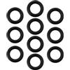 ECSiNG 10 guarnizioni di tenuta ad anello in gomma per miscelazione carburatore, 1329529901, diametro esterno 5 mm, spessore 1 mm, compatibile con Keihin