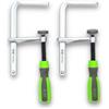 BOW Products XT2 T-Track Clamps - Morsetti da Falegname per Guide XT XTENDER XT524 XT536 e XT546 - Per Serraggio su T-Track e Applicazioni di Falegnameria - Set da 2