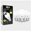 CLAR - Lampadine LED E27 Luce Fredda, Lampadina Crepuscolare da Esterno, Lampadina Crepuscolare E27, 6W (Pack 5)