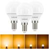 Linkind Lampadine Dimmerabile LED E14 Attacco Edison, Golf P45/G45, 470 Lumen, 4,2W(equivalenti a 40 W), Luce Bianca Calda 2700K, Pacco da 3