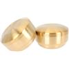 TOYANDONA 2 ciotole coreane a doppia parete in acciaio inox con coperchio, a doppia parete, resistenti, lisce, versatili, adatte per cucina, ristorante a casa