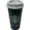 STARBUCKS Travel Winter Star Edition Tumbler Grande Medium Verde Cambia colore 16oz/473ml riutilizzabile