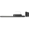 Brabantia SinkStyle Organizer per Lavello da Cucina con Organizer, Vassoio per l'Asciugatura, Dispenser per il Sapone e Piastra Rimovibile in Acciaio Inox, Mineral Infinite Grey