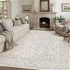 PureCozy Tappeto Salotto Beige 240x300cm Tappeti Camera da Letto | Lavabile, Antiscivolo, Grande, Tappeti Sala, Cameretta, Soggiorno, Ufficio, Carpet, Pelo Corto, Morbido, Rug