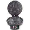 Jordan Piastra elettrica per Waffle tonda 1100W, Piastra Antiaderente