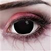 Aricona Farblinsen, lenti a contatto rosse opache Sclera Red da 17 mm per Halloween e Cosplay, lenti annuali con effetto speciale