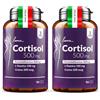 POEMIA Cortisol Integratore Alimentare 500mg Fosfatidilserina 400mg + L-Teanina 100mg + Cromo Picolinato 90 Capsule Senza Glutine Poemia
