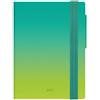 Legami - Agenda Settimanale Mini 2027, Shades of Green, 12 Mesi, 8 x 11 cm