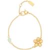 THUN Bracciale con margherita e perla a goccia