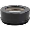 CashMuch Obiettivo per microscopio 0.7X, 42 mm, montaggio a vite, corpo in lega di alluminio per smartphone, adattatore per microscopio (2 pezzi)