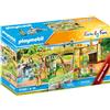PLAYMOBIL Family Fun 71190 Avventure allo Zoo, Con Animali Giocattolo, Giocattolo per Bambini dai 4 Anni in su