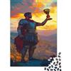 X9E3L7M6N Guerriero Grecos Puzzle 1000 Pezzi Adulti Santo Graal Puzzle Rilassamento Idea Regalo Per Lei O Lui Regalo Personalizzato Antistress Qualità Premium Divertimento Compact Box 1000pcs (75x50cm)