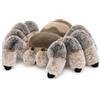 MorisMos Grande ragno di peluche, 45 cm, XXL, morbido ragno gigante, peluche per bambini, regalo di compleanno e Natale