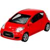 Generisch Welly Modello Auto Compatibile con Citroen C1 C 1 Rosso 3 Porte dal 2005 1/34-1/39 Metal Model Auto Die Cast Nuovo in scatola