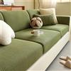 YSPZDQ Copriseduta Divano Morbido e Traspirante, Elastico Copri Seduta Divano con Fondo Elastico, Antiscivolo Copricuscini per Divani, Lavabile Copri Cuscini Divano (Poliestere)(Green,30-40cm x 60-80cm)