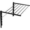 ABJ Stendino Majka pieghevole Stendibiancheria (60cm, Nero)