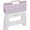 Bisoo Sgabello Pieghevole Bambini 22 cm, Doccia, Bagno, WC, Scaletta, Lilla | Sgabello, scaletta, poggiapiedi e panchetto pieghevole in plastica per bambini e adulti: WC, doccia, lavandino, pensile