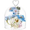BENECREAT Campana di Vetro - 12x14.5 cm, Campana di Vetro a Cupola per Piante, Statuine, Soprammobili, Luci a LED e Candele