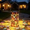 LTFIOON Lanterna Solare a Forma di Girasole per Esterno, Lanterna Solare Girasole Colorata, da Appendere o da Appoggiare, IP65 Impermeabile, Regalo per la Festa della Mamma per Donne e Mamme
