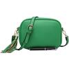 She & Bags Borsa a tracolla da donna con design classico leggero in pelle vegana borsa a tracolla pratica da donna casual a tracolla con charm nappa