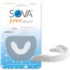 SOVA Junior Bite Bruxismo Notturno per Bambini - 1,6 mm - Bianco | anti digrignamento denti, anti serramento, per bambini 6-12 anni, sottile e resistente, rimodellabile 20 volte, senza BPA